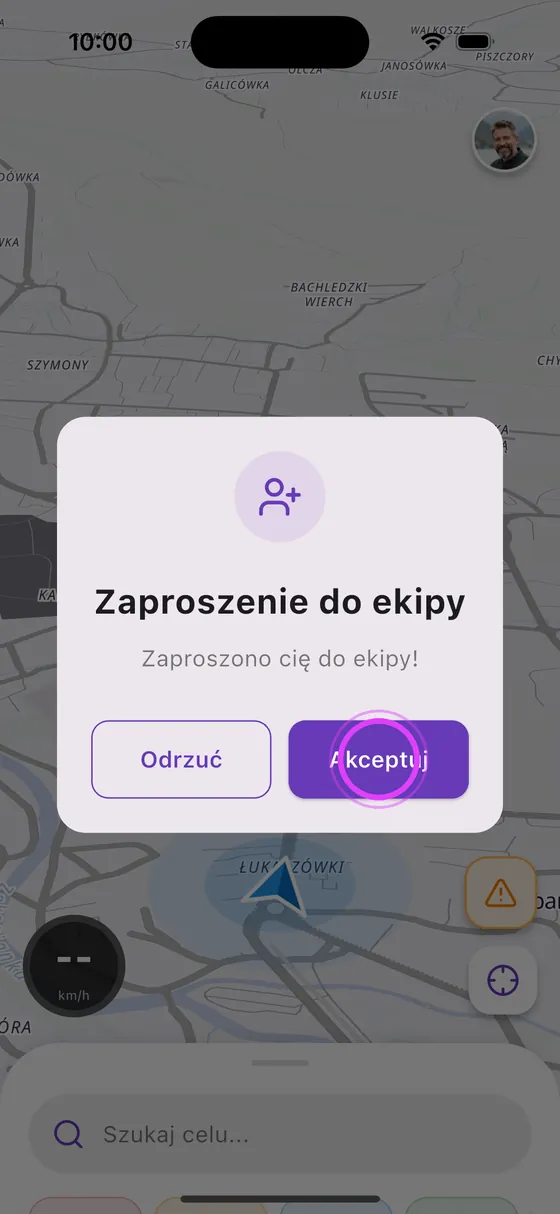 Znajomy akceptuje