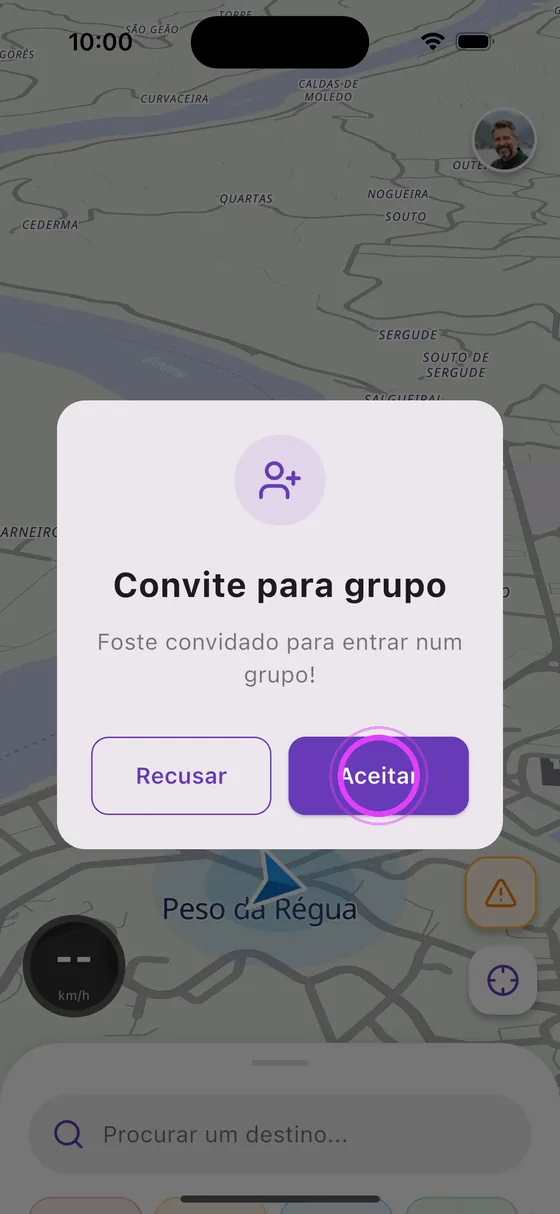 O teu amigo aceita