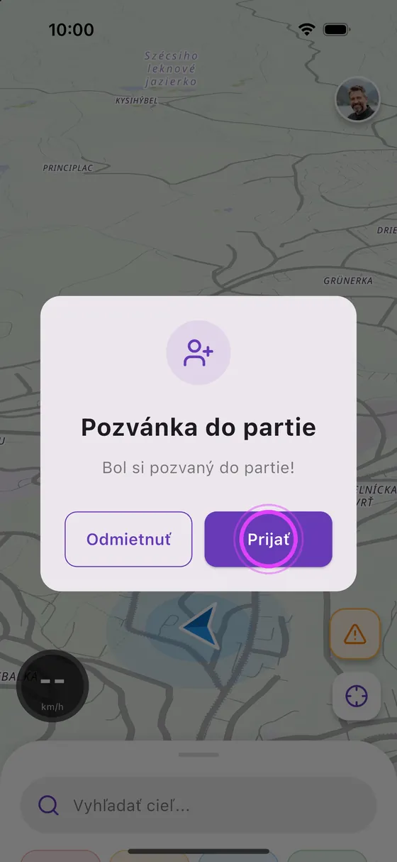 Kamarát prijme