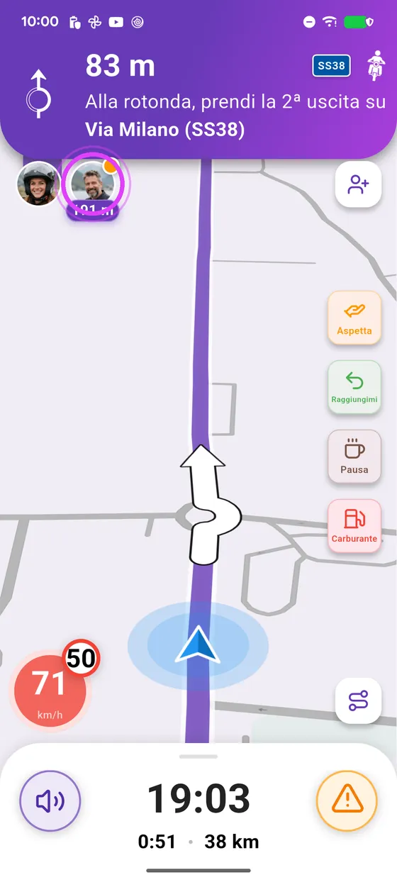 Zoom su di lui