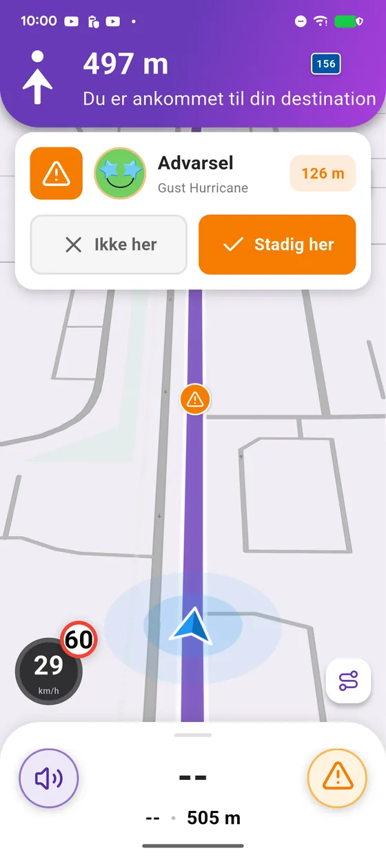 Stadig der?