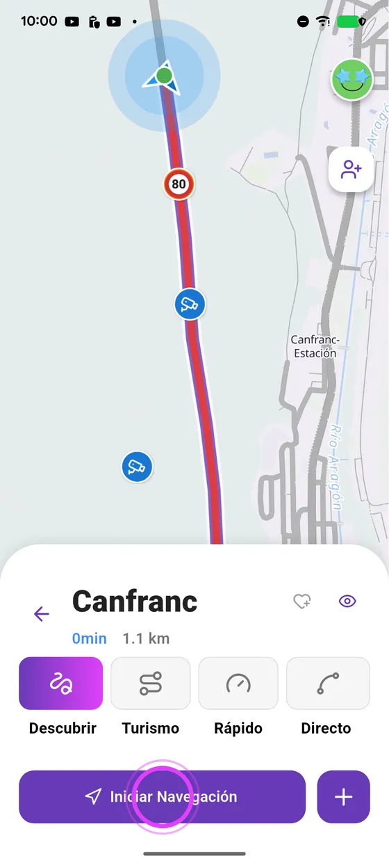 Llega un motero