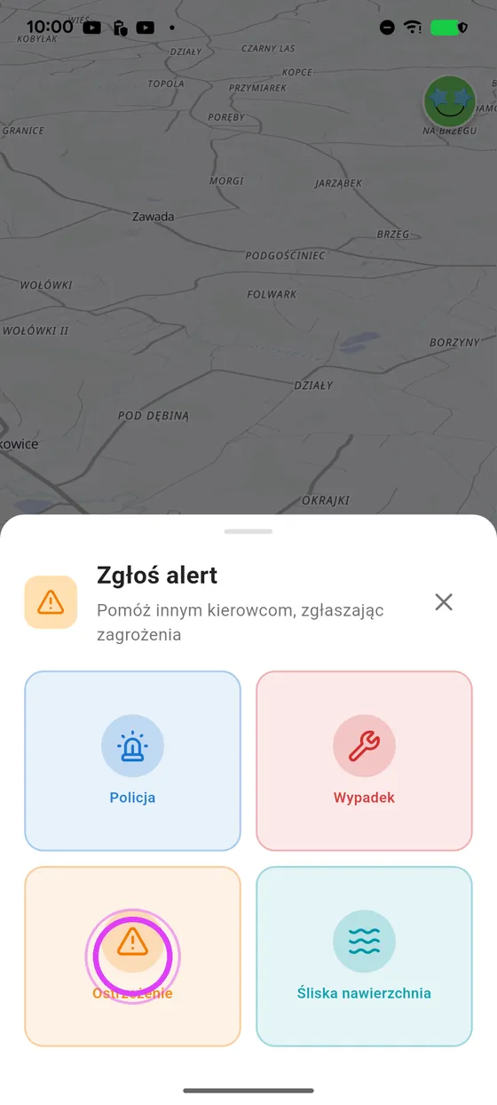 Wybierz rodzaj zagrożenia
