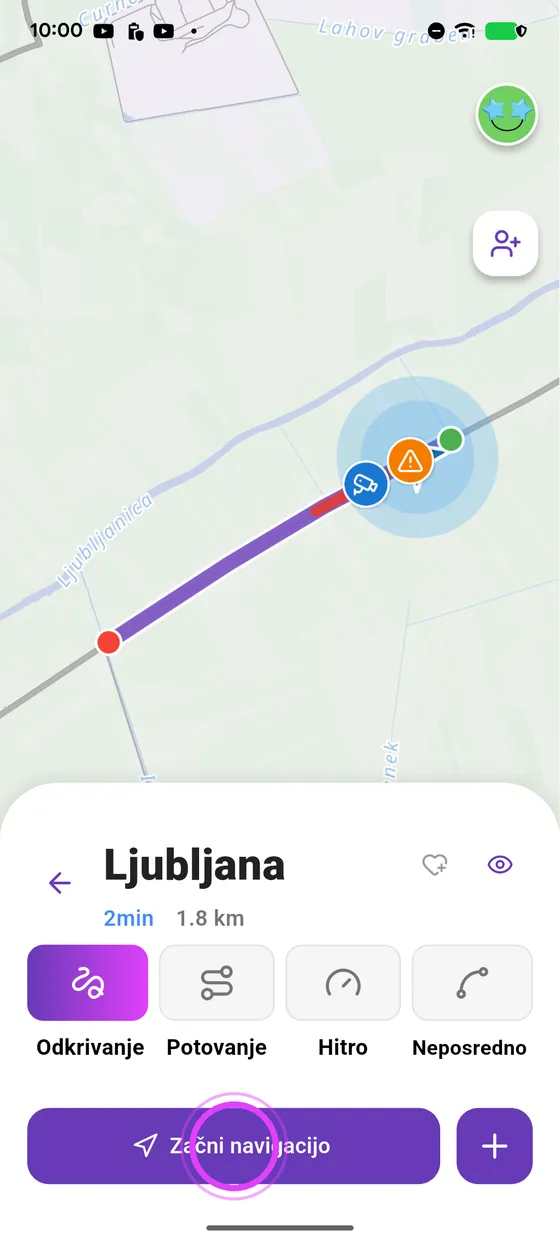 Prihaja motorist