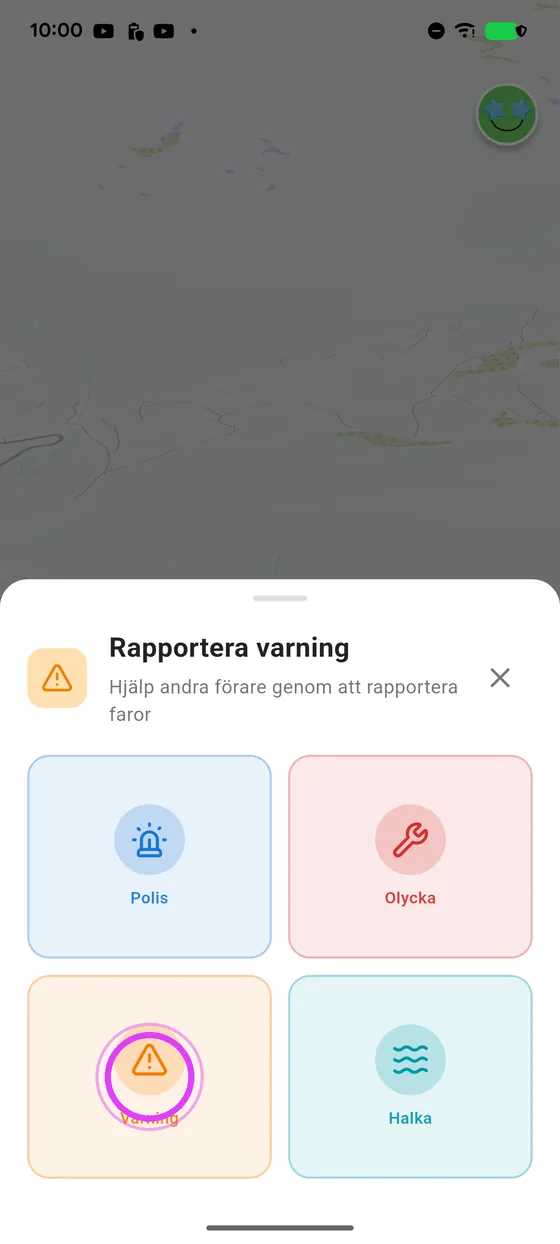 Välj typ av fara