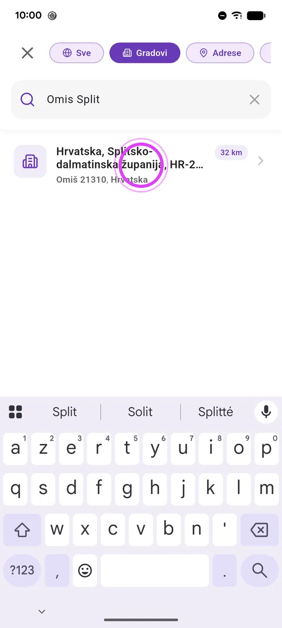 Odaberi odredište