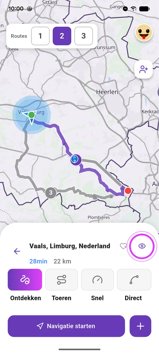 Tik op het oog