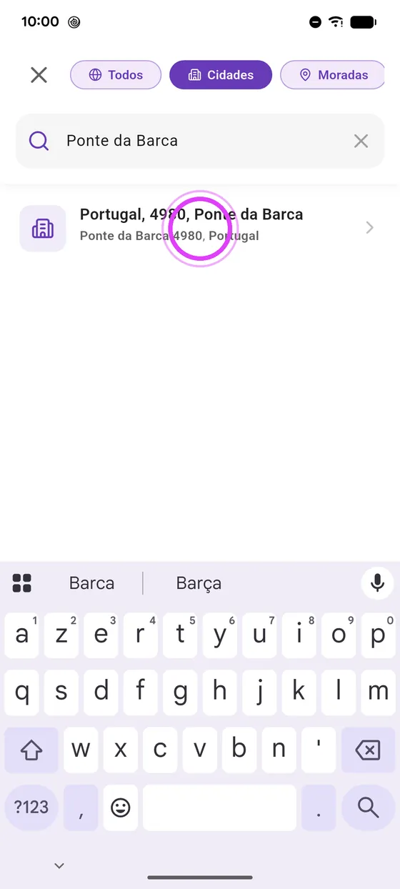 Escolhe o destino