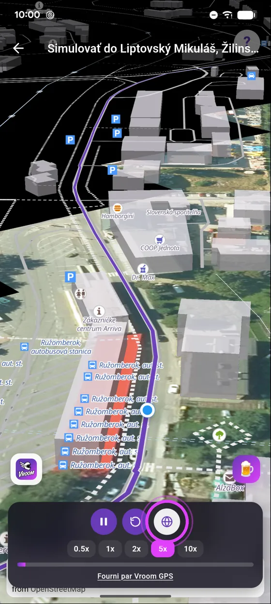 Satelit, alebo mapa
