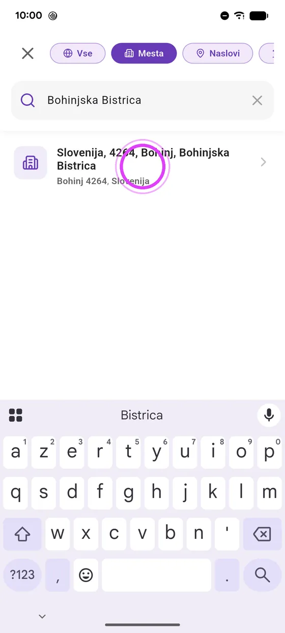 Izberi cilj