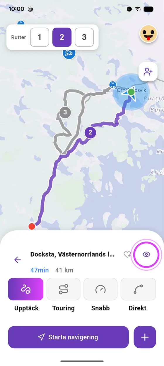 Tryck på ögat