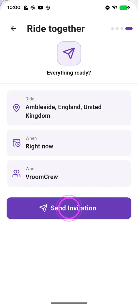 Now, with your crew