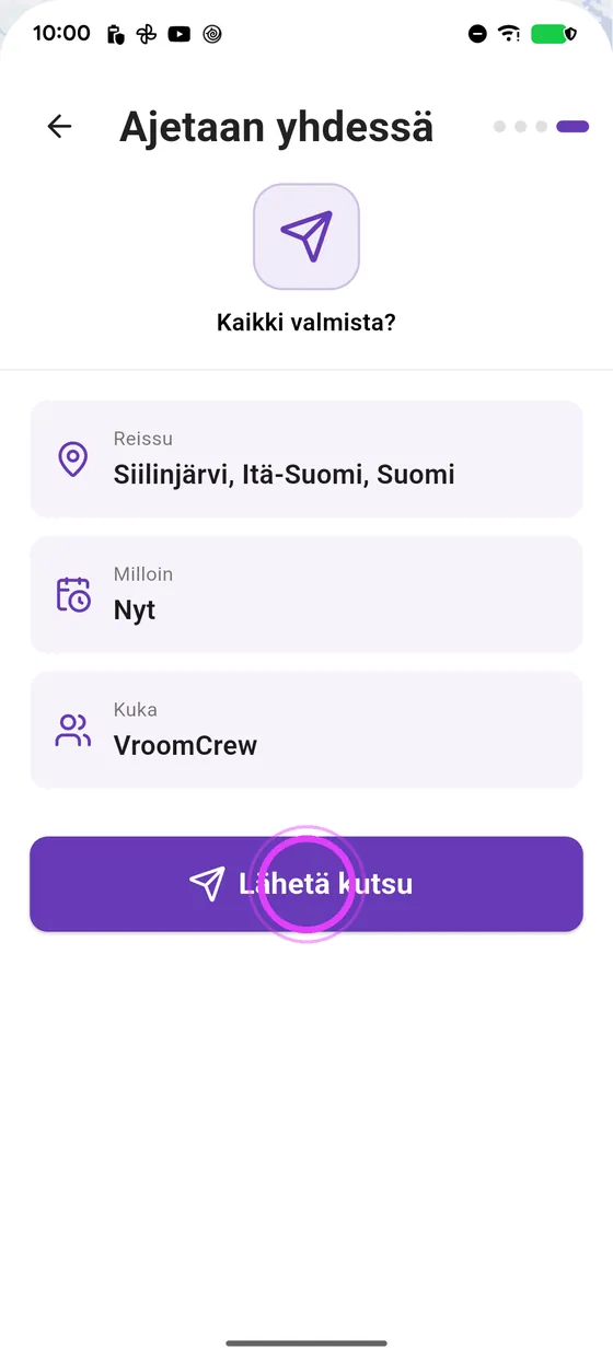 Nyt, ryhmän kanssa