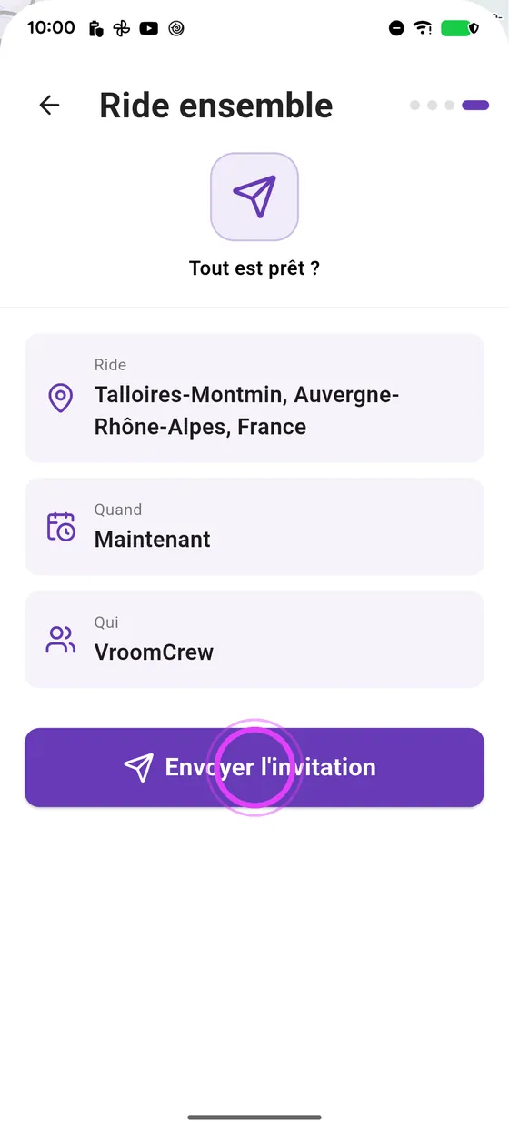 Maintenant, avec ton crew