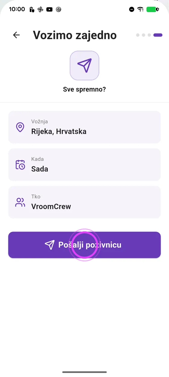 Sada, s ekipom