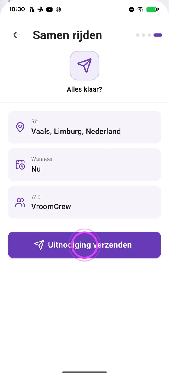 Nu, met je crew