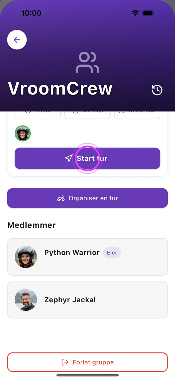 Vennen starter
