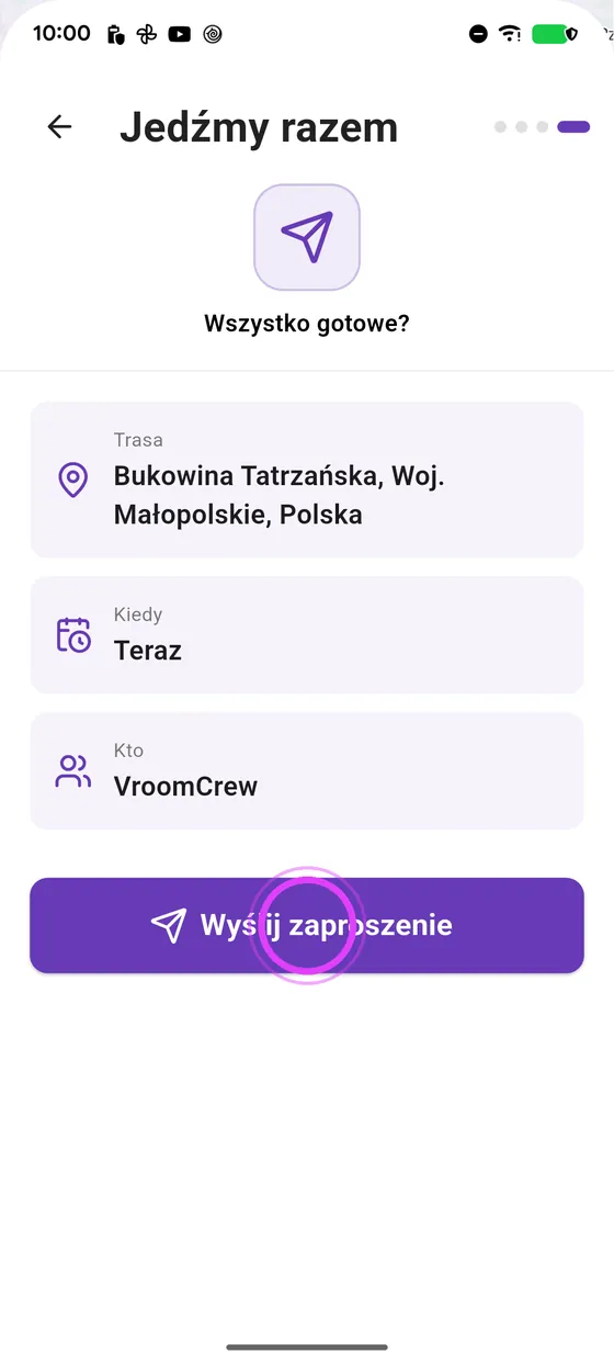 Teraz, z ekipą