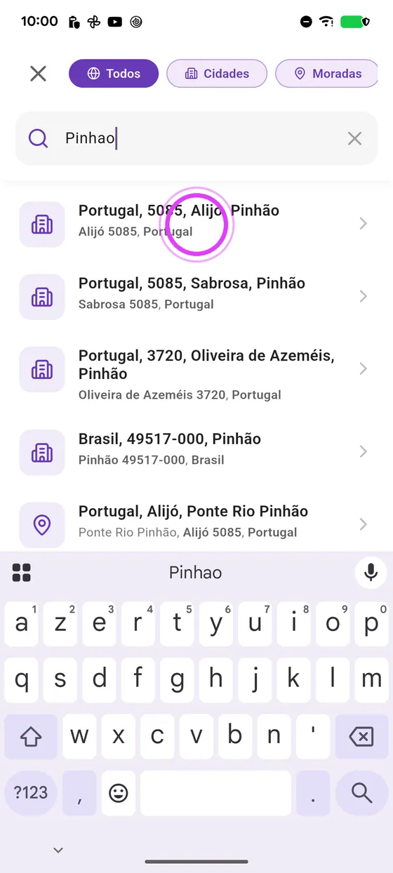 Onde?