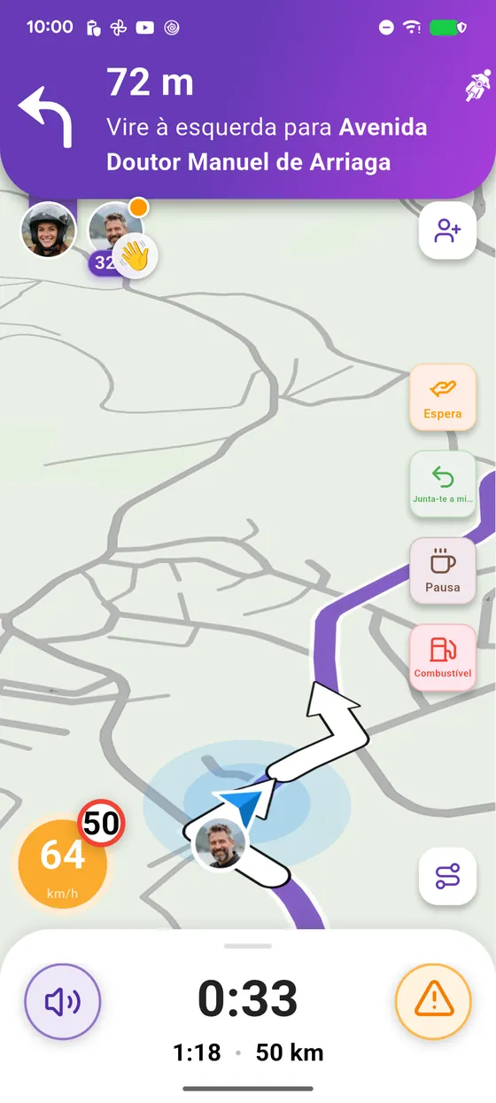 Juntos na estrada