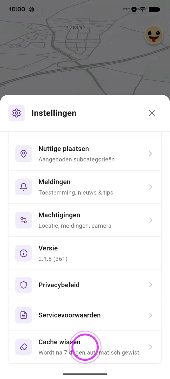 Cache wissen