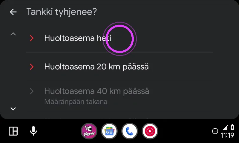 Heti tai myöhemmin