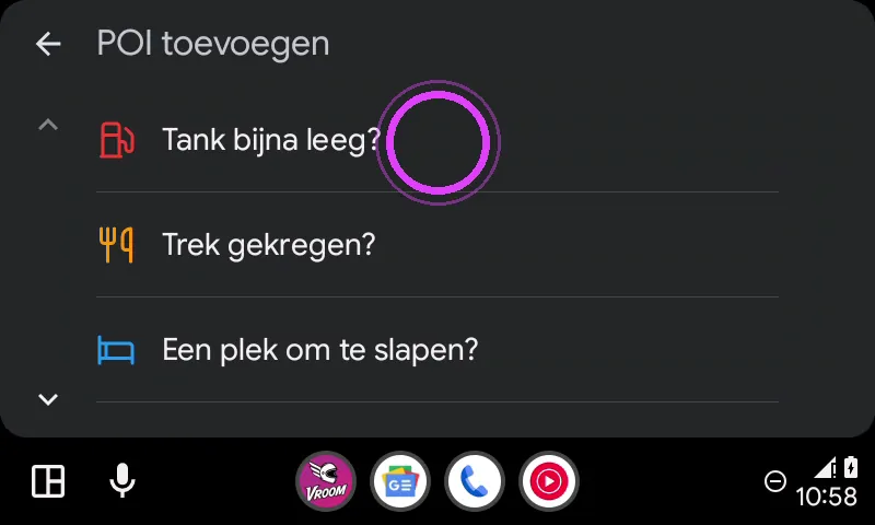 Kies het soort