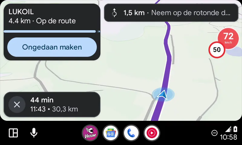 Het ligt op je route
