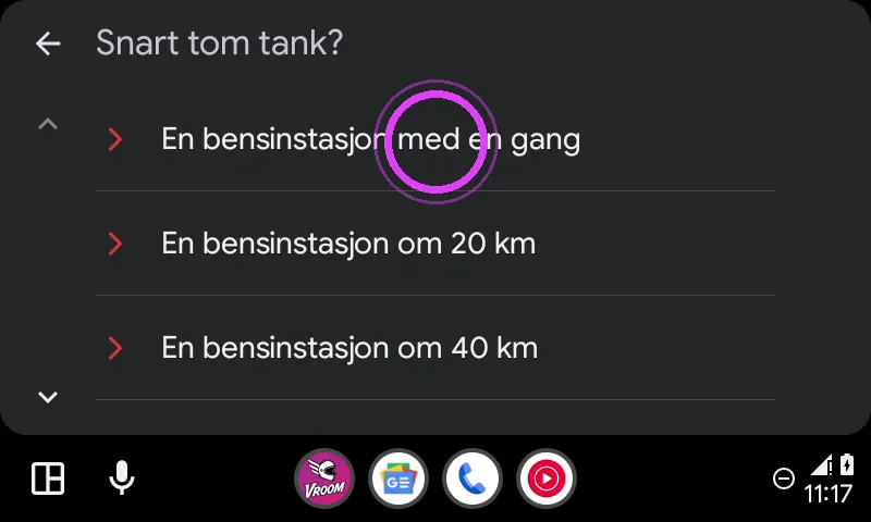Nå eller lenger frem