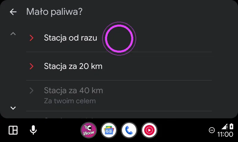 Od razu lub dalej