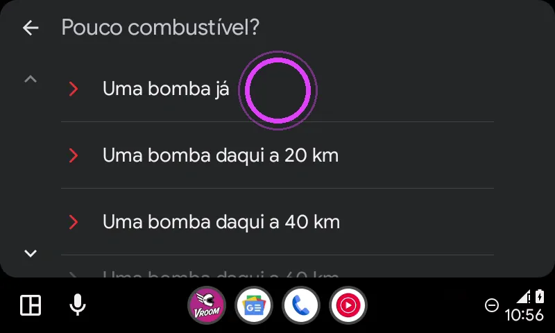 Já ou mais à frente