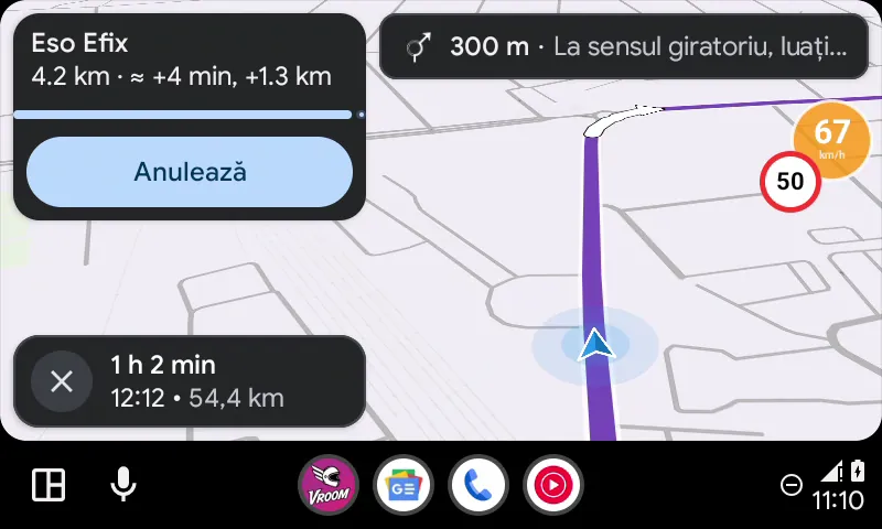 E pe traseul tău