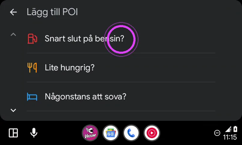 Välj typ