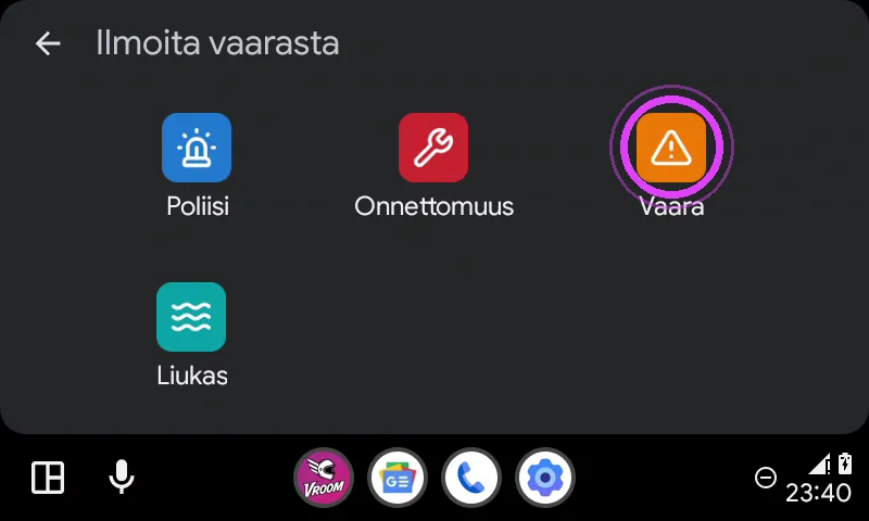 Valitse vaara