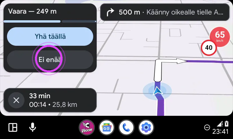 Ei enää: varoitus poistettu