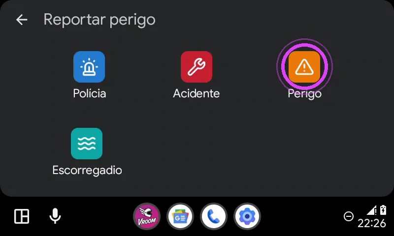 Escolhe o perigo