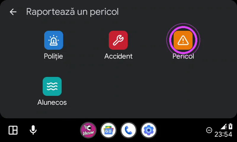 Alege pericolul