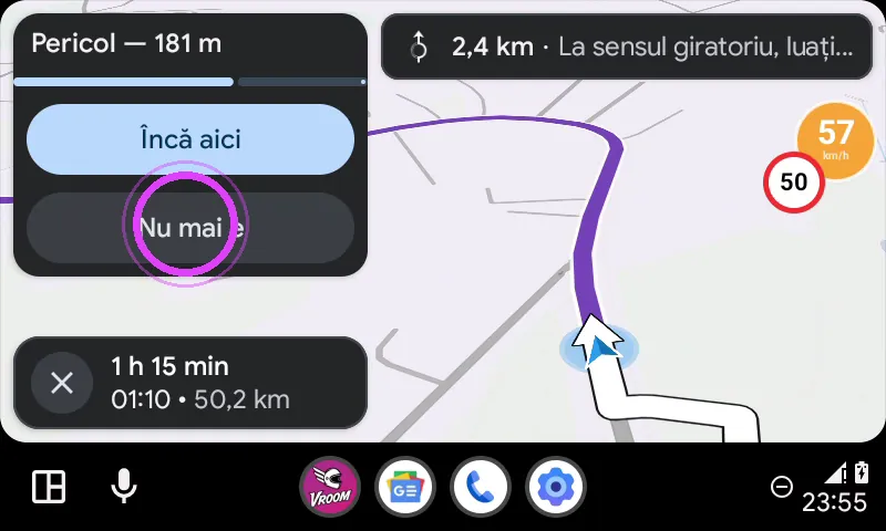 Nu mai e: alertă ștearsă