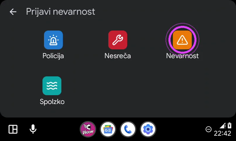 Izberi nevarnost