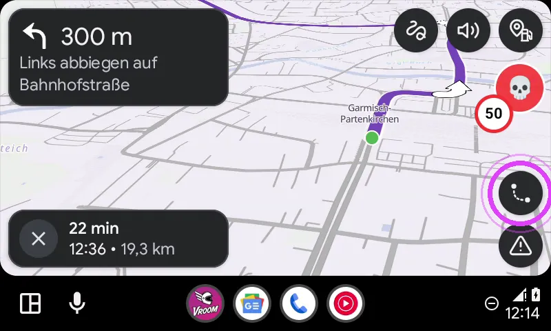 Tippe auf Übersicht