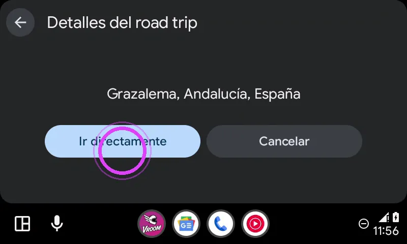 Ve directamente