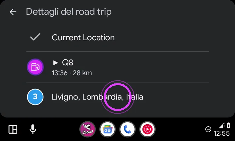 Tutte le tue tappe