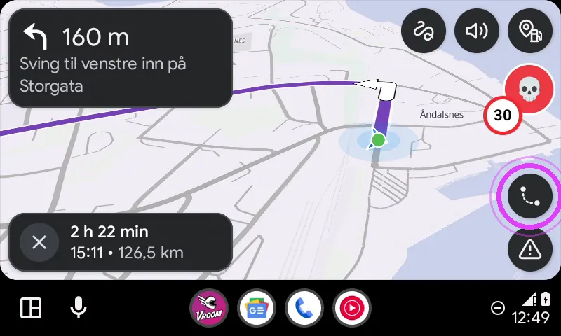 Trykk på Oversikt
