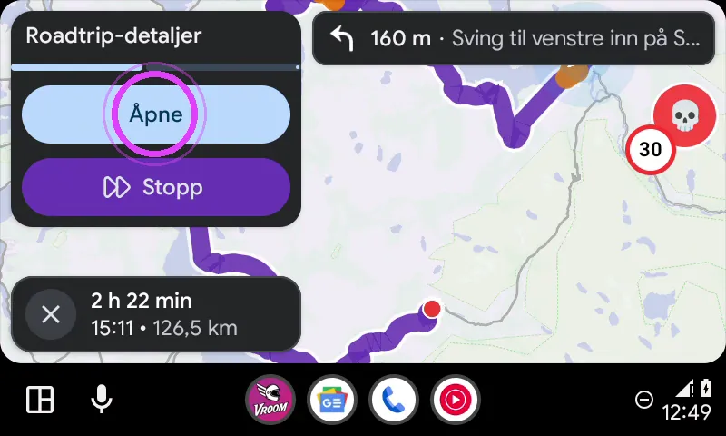 Åpne detaljene