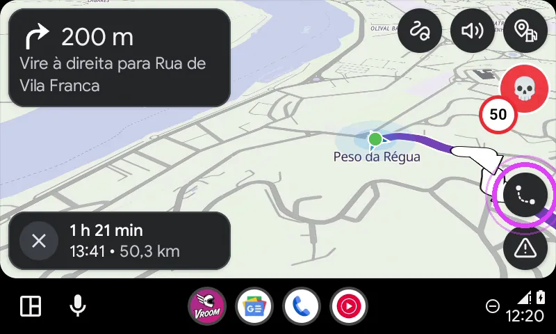 Toca em Visão geral