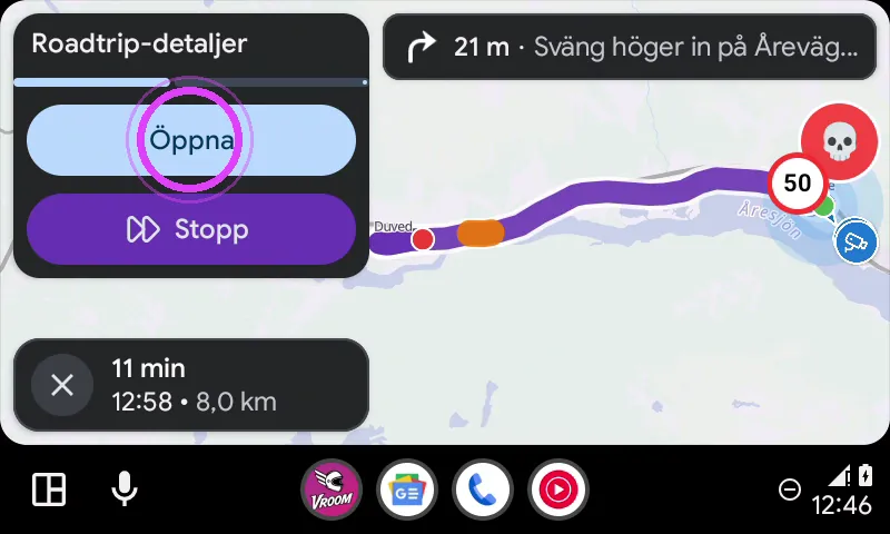 Öppna detaljerna