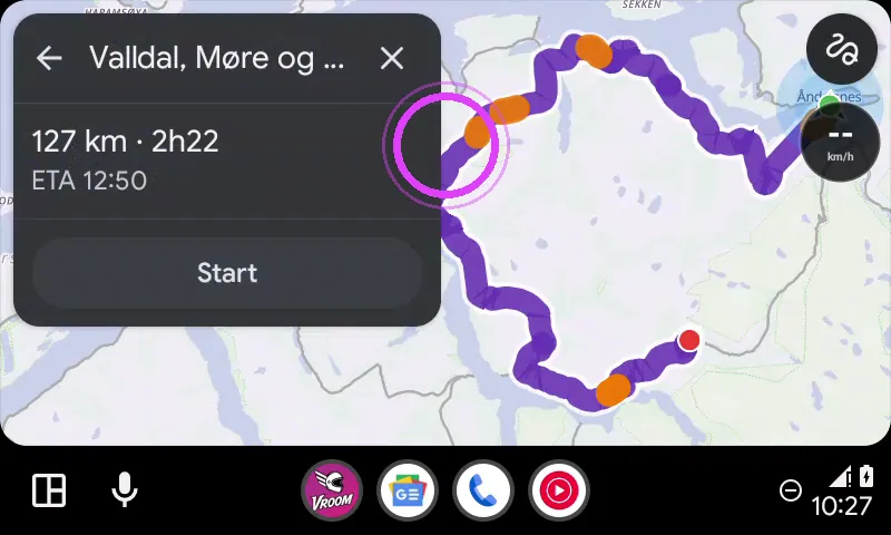 Skriv inn målet