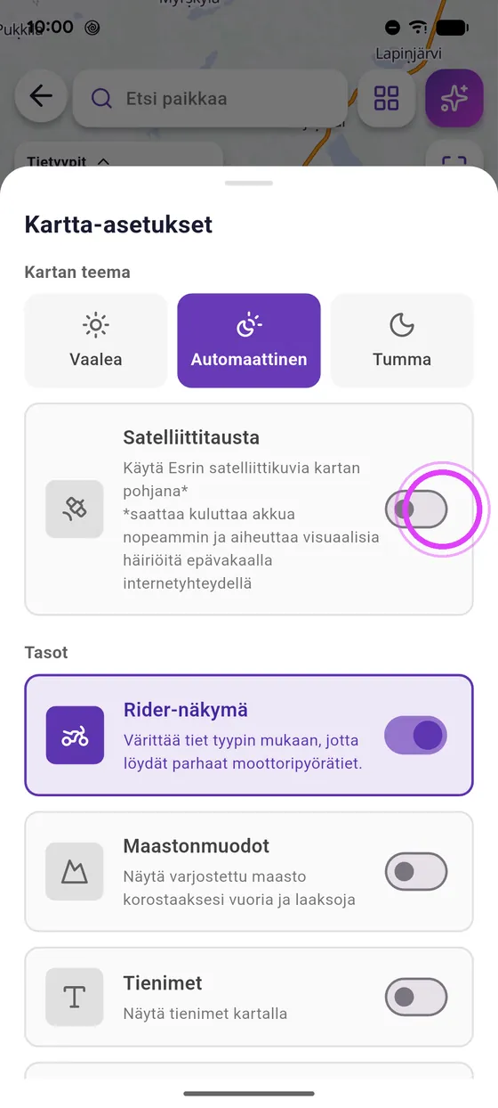 Lisää satelliitti