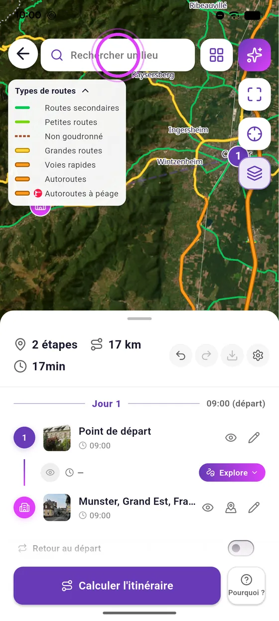 Trace ta route