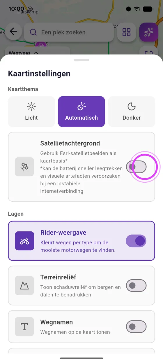 Satelliet erbij